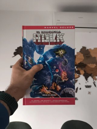 Comic Marvel Deluxe El Inmortal Hulk Hulk es Hulk