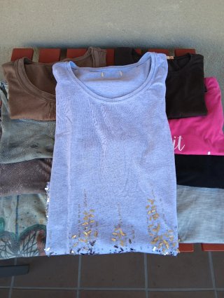 Pack de 9 camisetas variadas