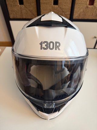 Casco 130R Kashima Blanco Talla XS