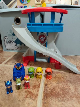 Centro de Mando Patrulla Canina con Figuras