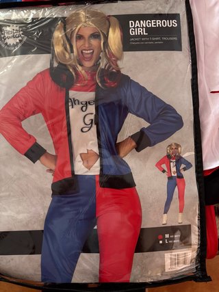 Disfraz Harley Quinn Fiestas Guirca Talla M
