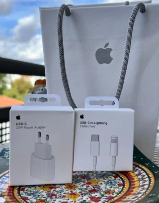 Cargador Iphone Apple completo nuevo