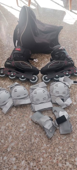 Set de Patines con Protecciones
