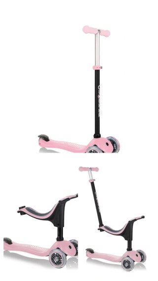 Patinete Globber 3 en 1 Rosa