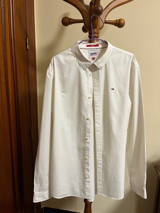Camisa Blanca Tommy Jeans Talla L