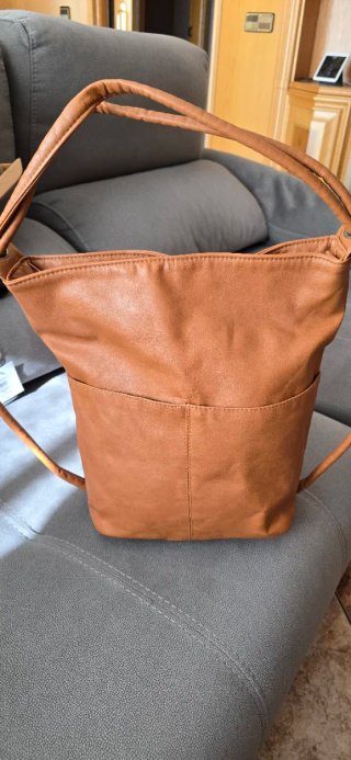 Bolso Mochila Misako Camel