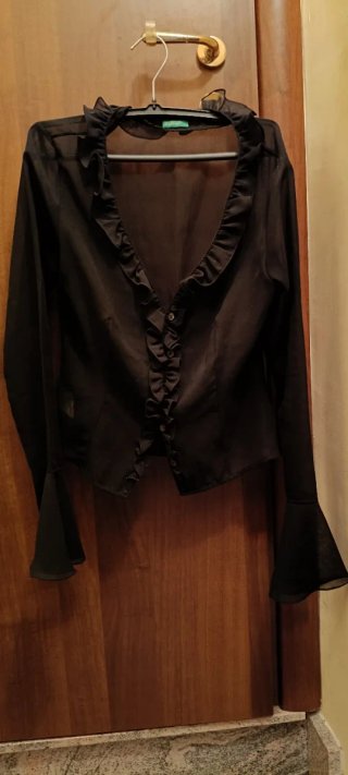 Camicia nera United Colors of Benetton