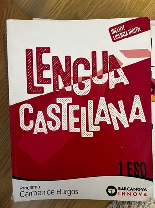 Lengua castellana, 1 ESO, Carmen de Burgos