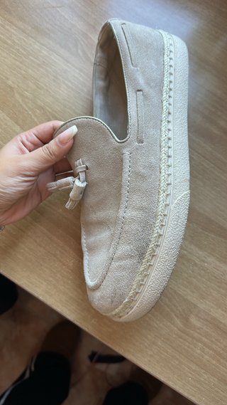 Mocasines Zara Beige Talla 43