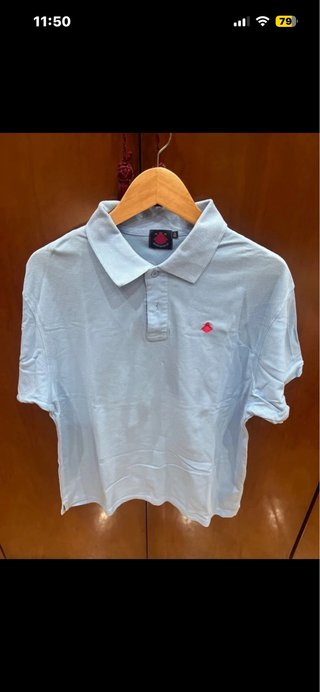 Polo Hispanico Azul Talla M