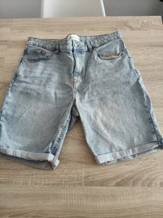 Pantalón corto vaquero hombre
