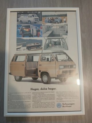 Cuadro Publicitario VW Caravelle T3