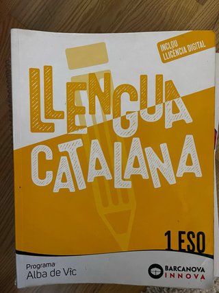 Llengua Catalana, 1 ESO, Programa Alba de Vic, ...
