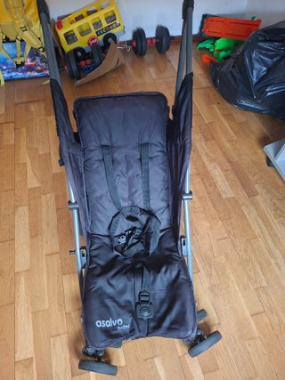 Carrito de bebé Asalvo Baby negro