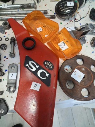 Recambios y piezas para ciclomotor ALX