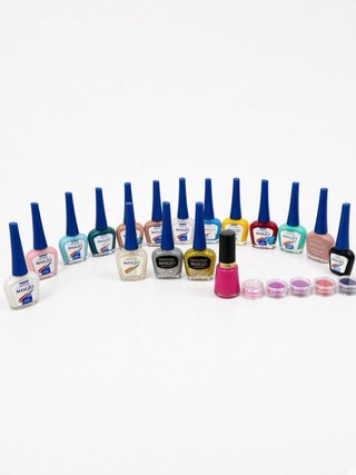 Lote de 16 Esmaltes de Uñas Masglo