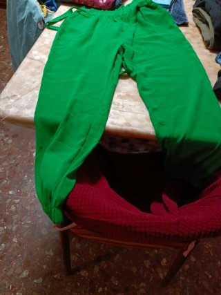 Pantalones de vestir verdes talla 42