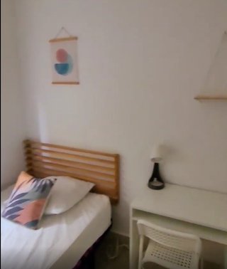 Cabecero de madera para cama de 105