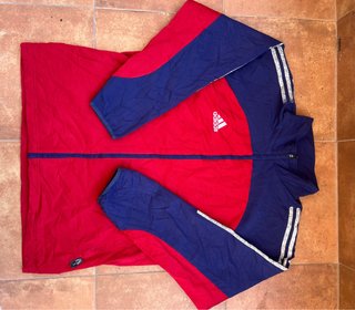 Chaqueta Vintage adidas Roja y Azul