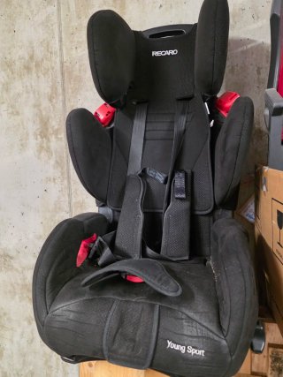 Silla de coche Recaro Young Sport negra