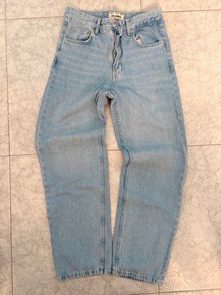 Pantalón Vaquero Azul Pull&Bear