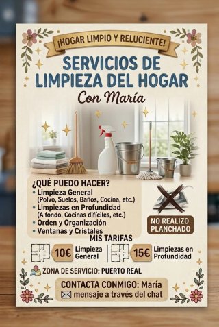 Servicios de limpieza del hogar