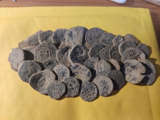 Lote de monedas antiguas