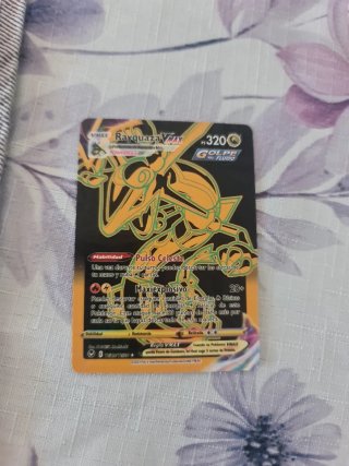 Carta Pokémon Rayquaza VMAX