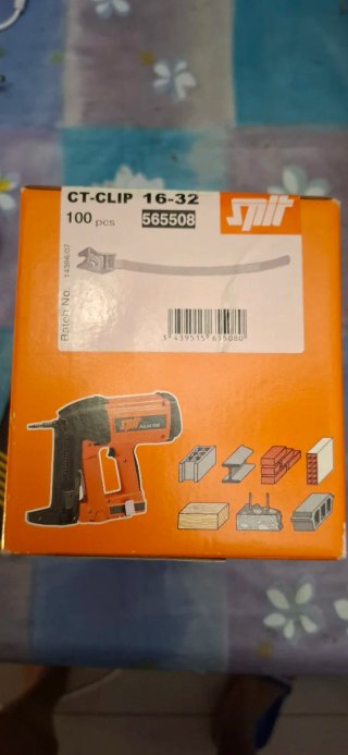 Caja 100 uds Spit CT-CLIP 16-32 (Ref 565508)