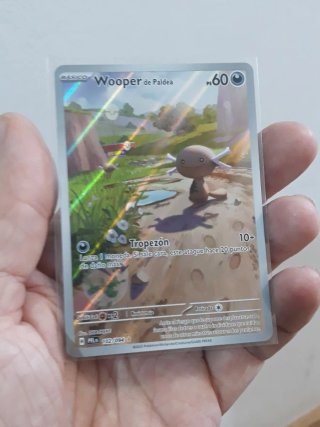 Carta Pokémon Wooper de Paldea