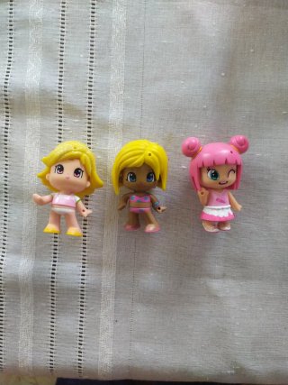 Lote de 3 figuras Pinypon