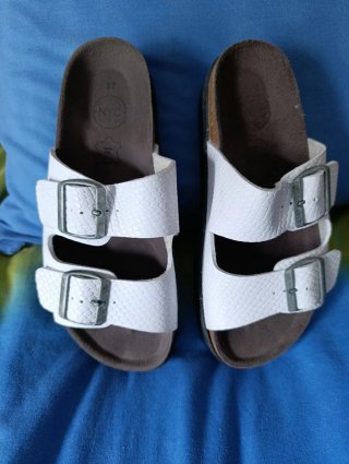 Sandalias Blancas Talla 37