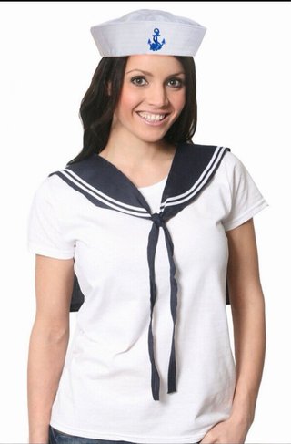 Set de Gorro y Pañuelo de Marinero
