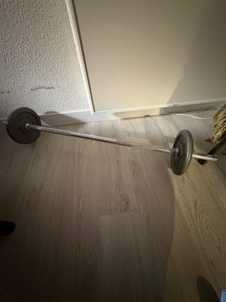 Barra de Pesas con 2 Discos de 5kg