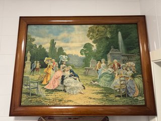 Cuadro Antiguo de Gran Tamaño