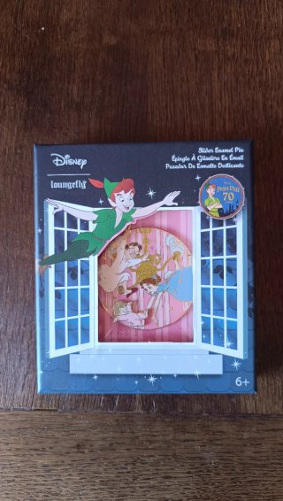 Pin Peter Pan 70 Aniversario Loungefly