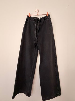 Pantalón Ancho Negro