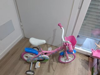 Bicicleta Peppa Pig 12 pulgadas