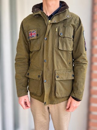 Chaqueta Encerada Hackett Estilo Barbour