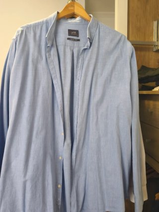 Camisa azul Unit talla L