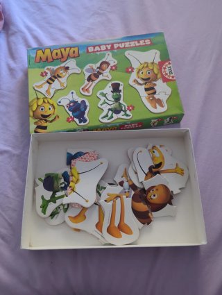 Puzzle Infantil La Abeja Maya 3 a 6 piezas