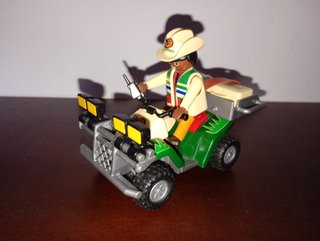 Quad Playmobil con Figura