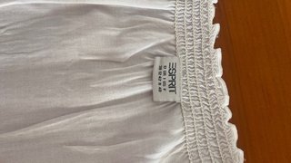 Camisa de algodón blanca Esprit