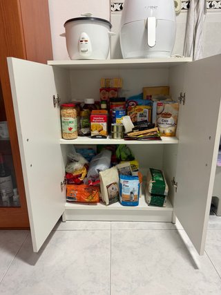 Cajón despensa blanco