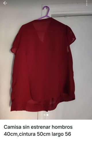 Camiseta Roja Nueva