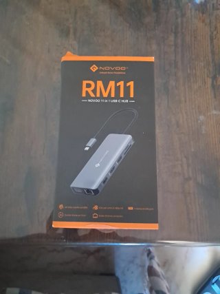 Adaptador USB-C 11 en 1 Novoo RM11
