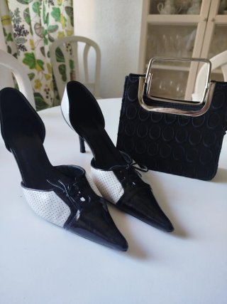 Conjunto de Tacones y Bolso