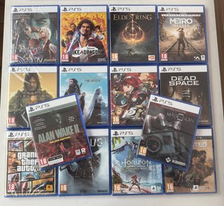 Lote 14 Juegos PS5