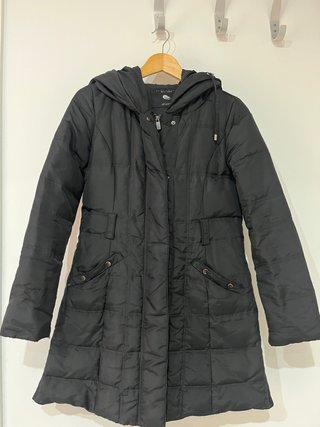 Abrigo 3/4 Negro Zara Talla S