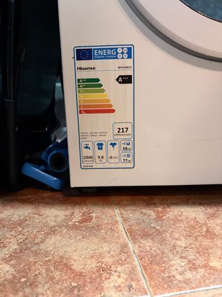 Lavadora Hisense 9kg 1400rpm